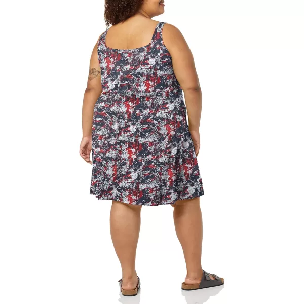 Columbia Womens PFG Freezer III DressCollegiate Navy Waterbrush Print