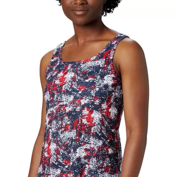 Columbia Womens PFG Freezer III DressCollegiate Navy Waterbrush Print