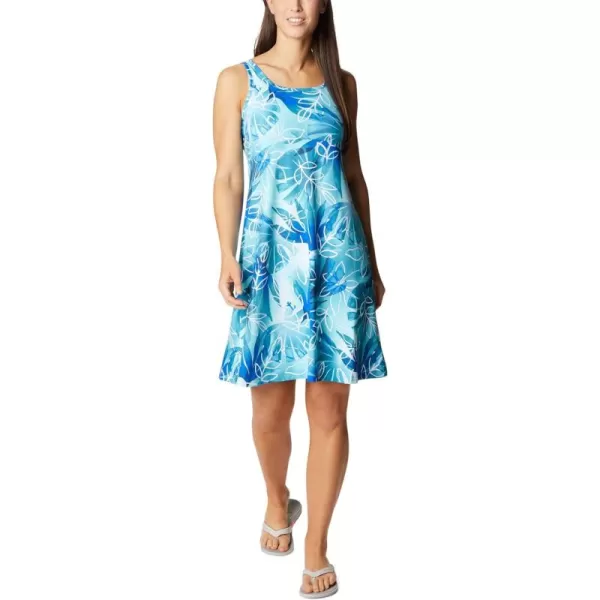 Columbia Womens PFG Freezer III DressDeep MarineShady Coves Print