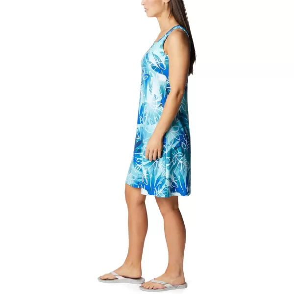 Columbia Womens PFG Freezer III DressDeep MarineShady Coves Print