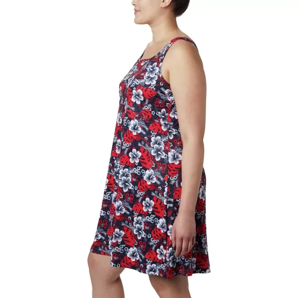 Columbia Womens PFG Freezer III DressRed   Grey