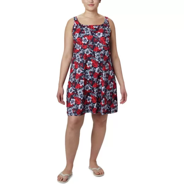 Columbia Womens PFG Freezer III DressRed   Grey