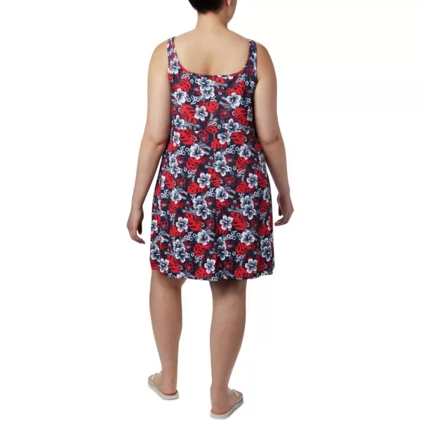 Columbia Womens PFG Freezer III DressRed   Grey