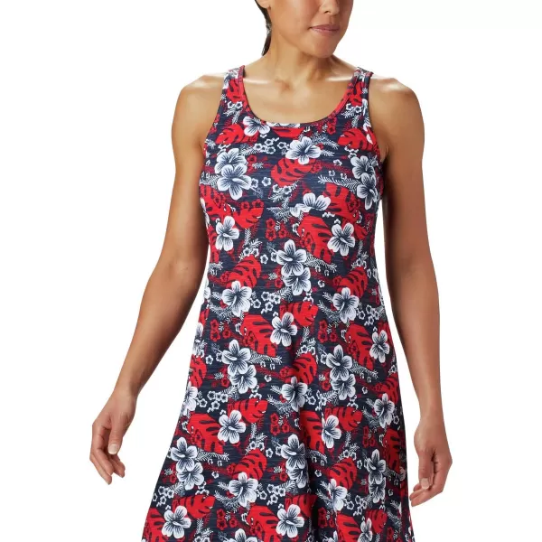 Columbia Womens PFG Freezer III DressRed   Grey