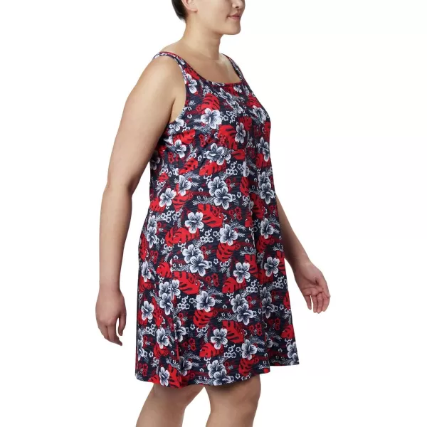 Columbia Womens PFG Freezer III DressRed   Grey