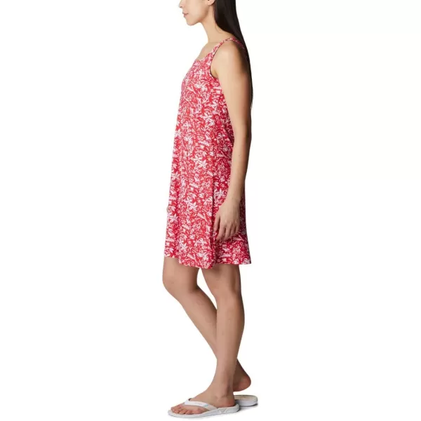 Columbia Womens PFG Freezer III DressRed Spark Kona Print