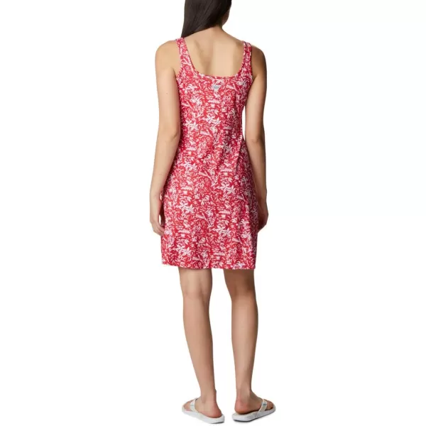 Columbia Womens PFG Freezer III DressRed Spark Kona Print