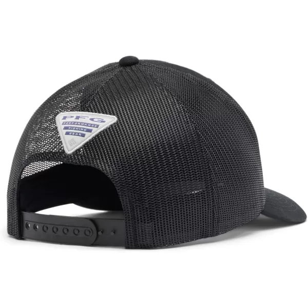 Columbia Womens PFG Hooks Mesh Snap BackHigh CrownBlack