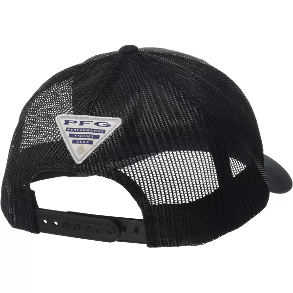 Columbia Womens PFG Hooks Mesh Snap BackHigh CrownBlack