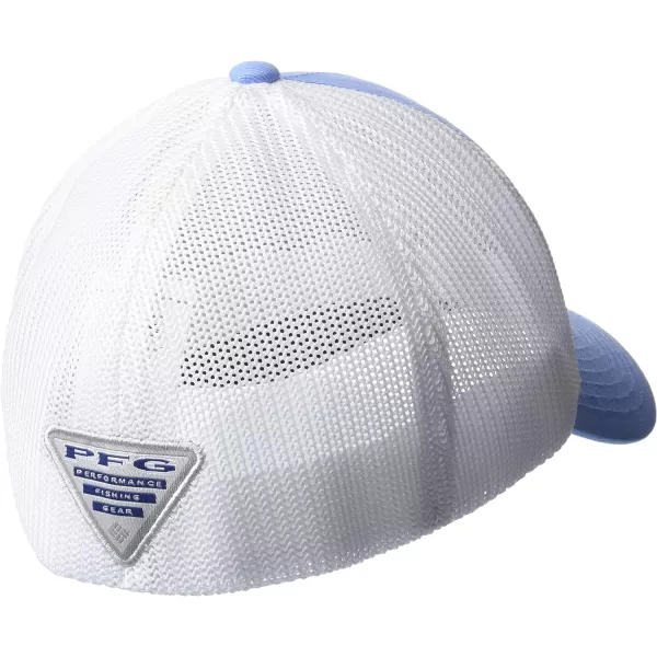 Columbia Womens PFG Logo Mesh Ball CapAgate Bluecollegiate Navy