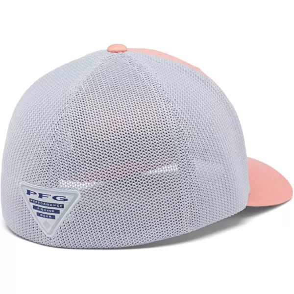 Columbia Womens PFG Logo Mesh Ball CapHigh CrownBeet