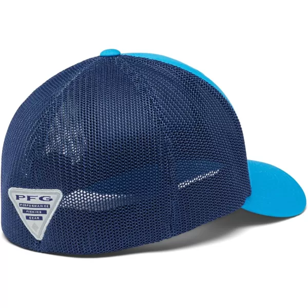 Columbia Womens PFG Logo Mesh Ball CapPoolCarbon