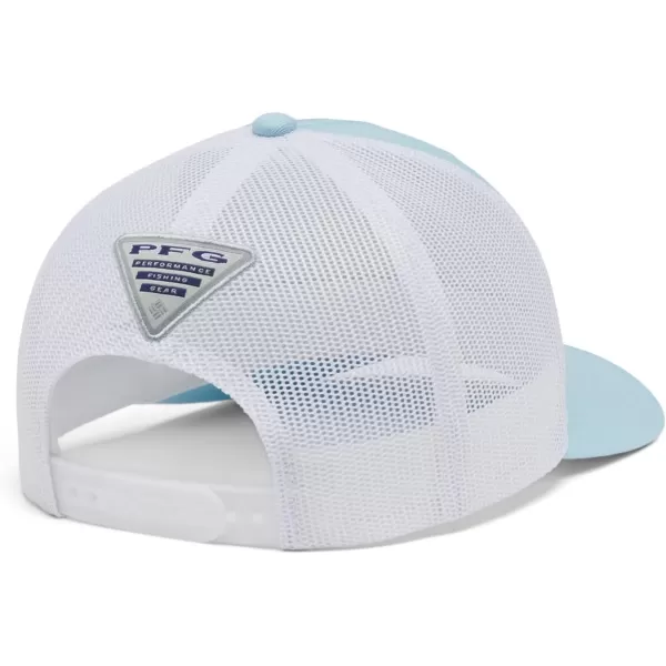 Columbia Womens PFG Mesh Ball CapSpring BlueWhitePfg Las Palmas