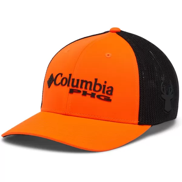 Columbia Womens PHG Logo Mesh Ball CapBlaze Black