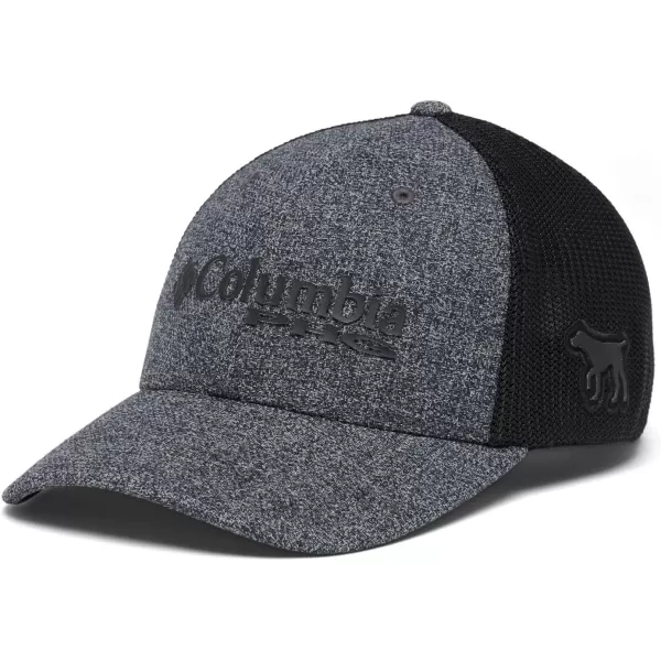 Columbia Womens PHG Logo Mesh Ball CapCharcoal Heather Dog