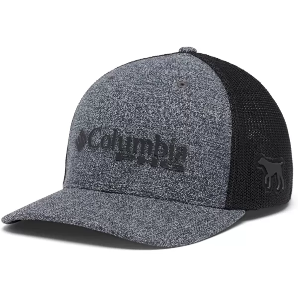 Columbia Womens PHG Logo Mesh Ball CapCharcoal Heather Dog