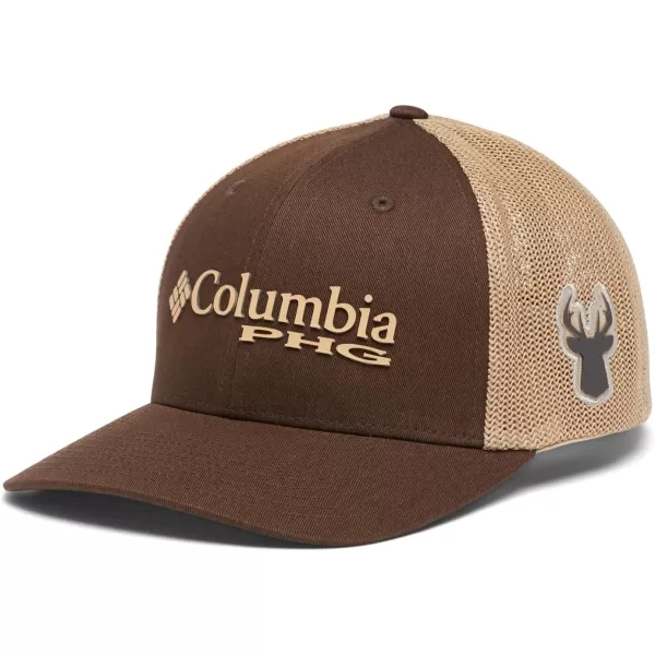 Columbia Womens PHG Logo Mesh Ball CapCordovan Deer