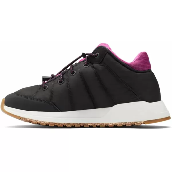 Columbia Womens Palermo Street Tall SneakerBlackWild Fuchsia