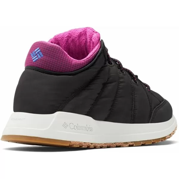 Columbia Womens Palermo Street Tall SneakerBlackWild Fuchsia