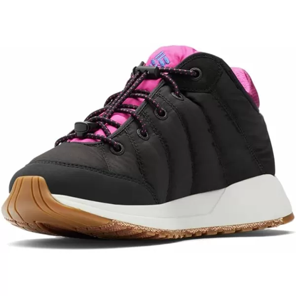 Columbia Womens Palermo Street Tall SneakerBlackWild Fuchsia