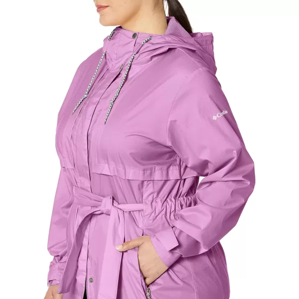 Columbia Womens Pardon My Trench Rain JacketBlossom Pink