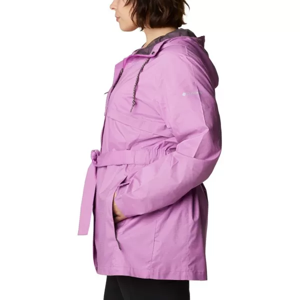 Columbia Womens Pardon My Trench Rain JacketBlossom Pink