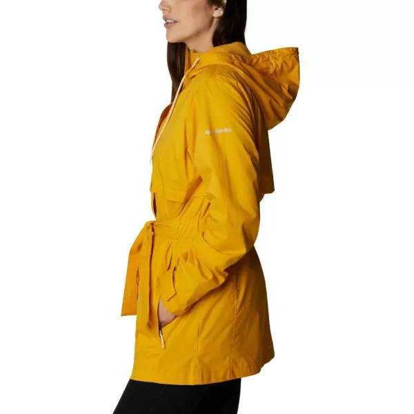 Columbia Womens Pardon My Trench Rain JacketBright Gold