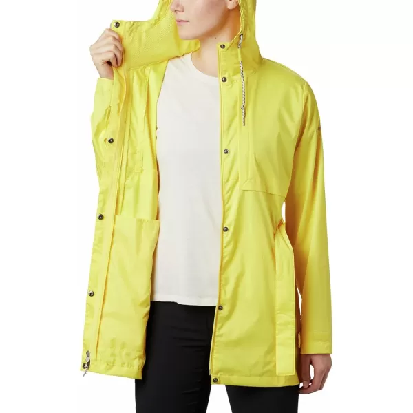 Columbia Womens Pardon My Trench Rain JacketButtercup