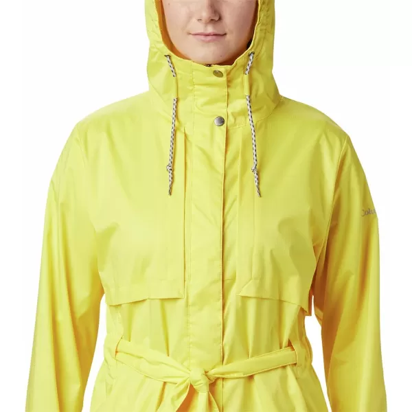 Columbia Womens Pardon My Trench Rain JacketButtercup