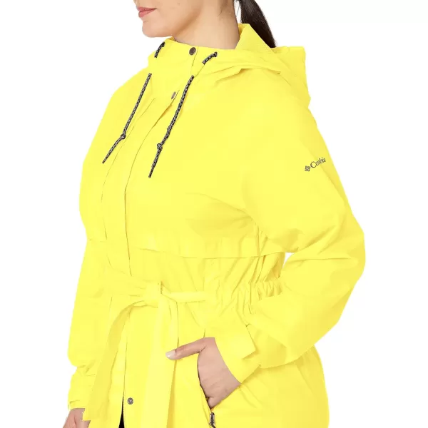 Columbia Womens Pardon My Trench Rain JacketButtercup