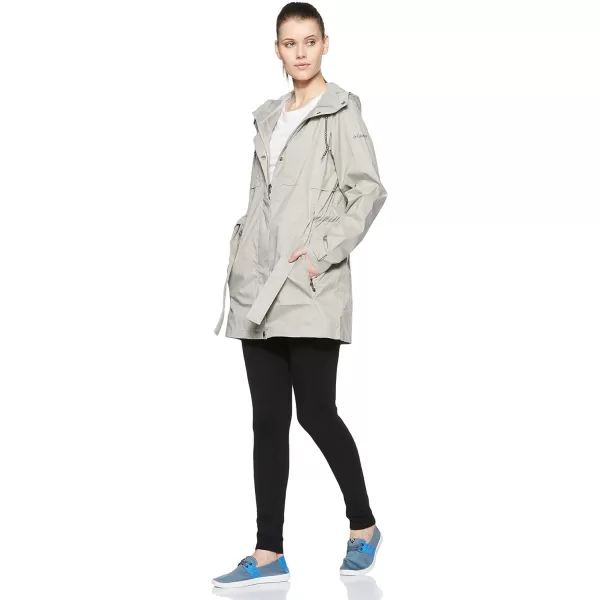 Columbia Womens Pardon My Trench Rain JacketFlint Grey