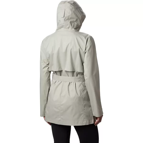 Columbia Womens Pardon My Trench Rain JacketFlint Grey