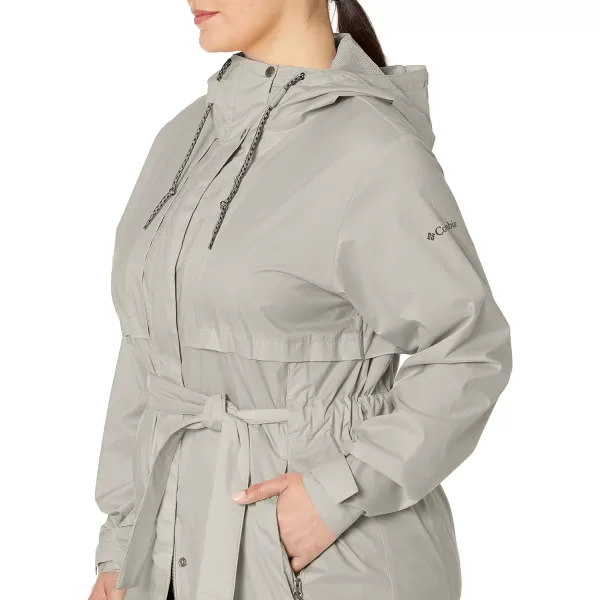 Columbia Womens Pardon My Trench Rain JacketFlint Grey