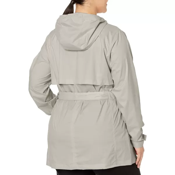 Columbia Womens Pardon My Trench Rain JacketFlint Grey