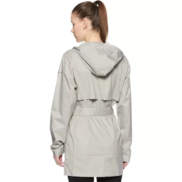 Columbia Womens Pardon My Trench Rain JacketFlint Grey