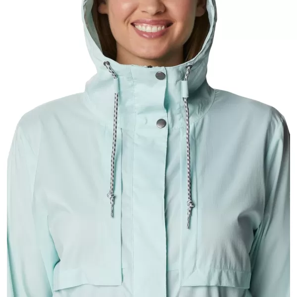 Columbia Womens Pardon My Trench Rain JacketIcy Morn