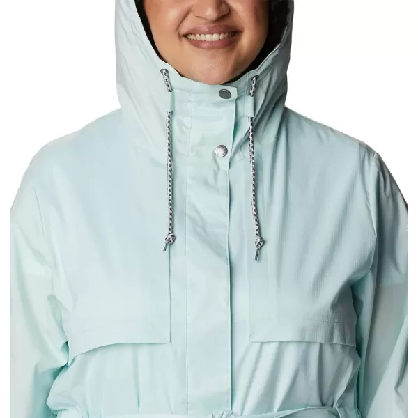 Columbia Womens Pardon My Trench Rain JacketIcy Morn