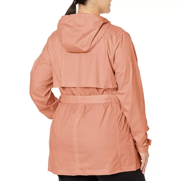 Columbia Womens Pardon My Trench Rain JacketNova Pink