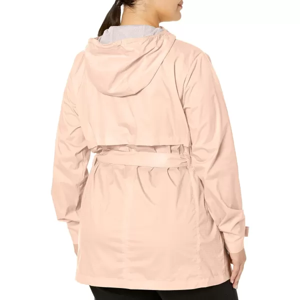 Columbia Womens Pardon My Trench Rain JacketPeach Cloud