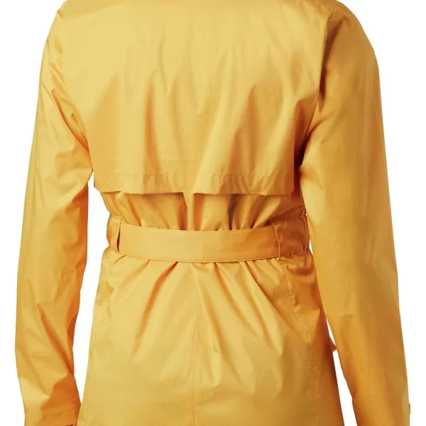 Columbia Womens Pardon My Trench Rain JacketRaw Honey