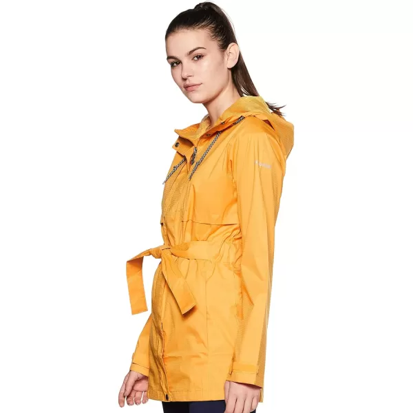 Columbia Womens Pardon My Trench Rain JacketRaw Honey