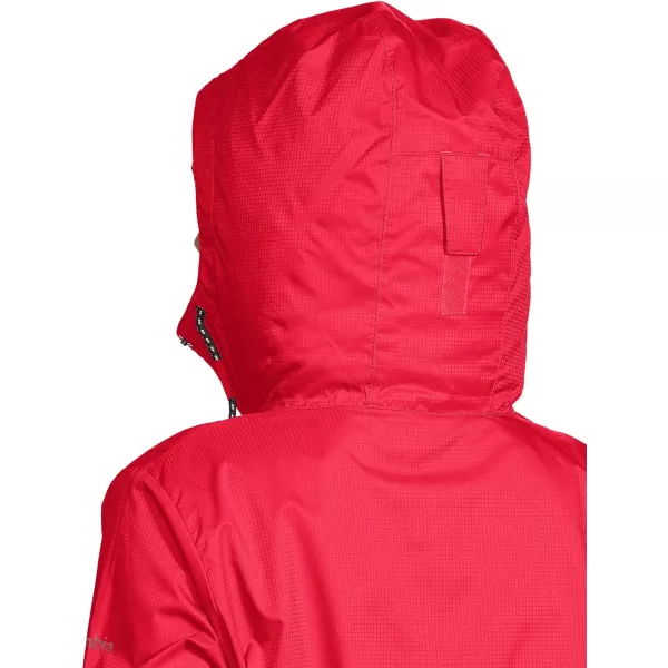 Columbia Womens Pardon My Trench Rain JacketRed Lily