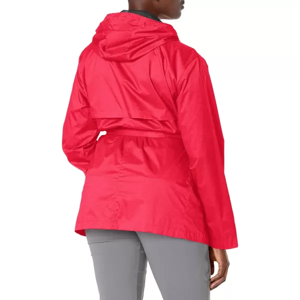 Columbia Womens Pardon My Trench Rain JacketRed Lily