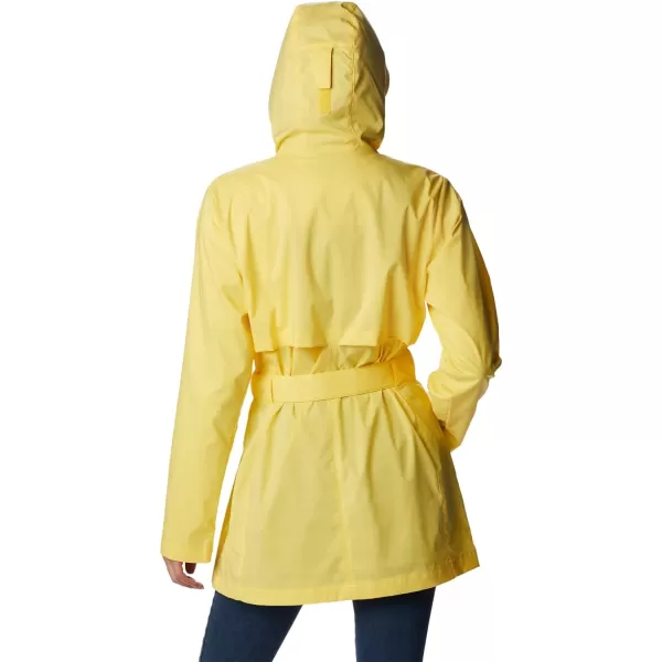 Columbia Womens Pardon My Trench Rain JacketSun Glow