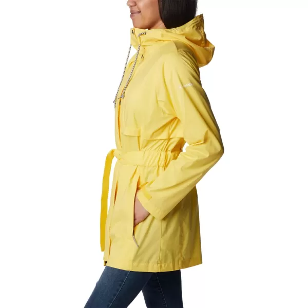 Columbia Womens Pardon My Trench Rain JacketSun Glow