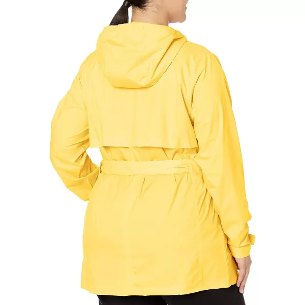 Columbia Womens Pardon My Trench Rain JacketSun Glow