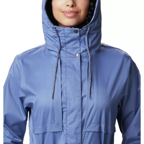 Columbia Womens Pardon My Trench Rain JacketVelvet Cove