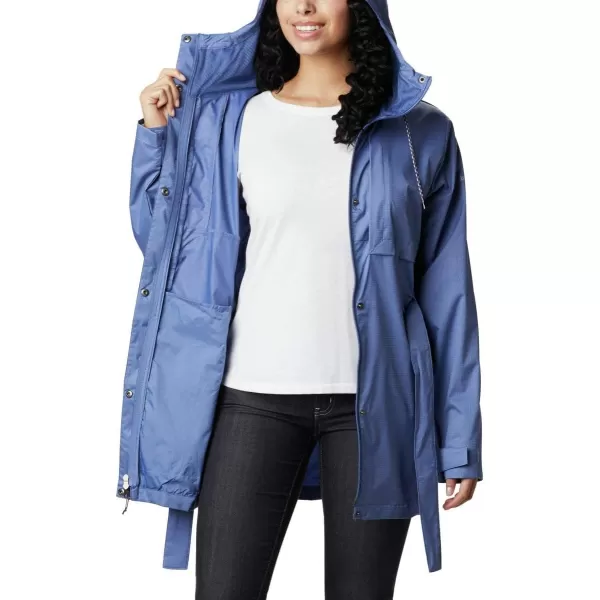 Columbia Womens Pardon My Trench Rain JacketVelvet Cove