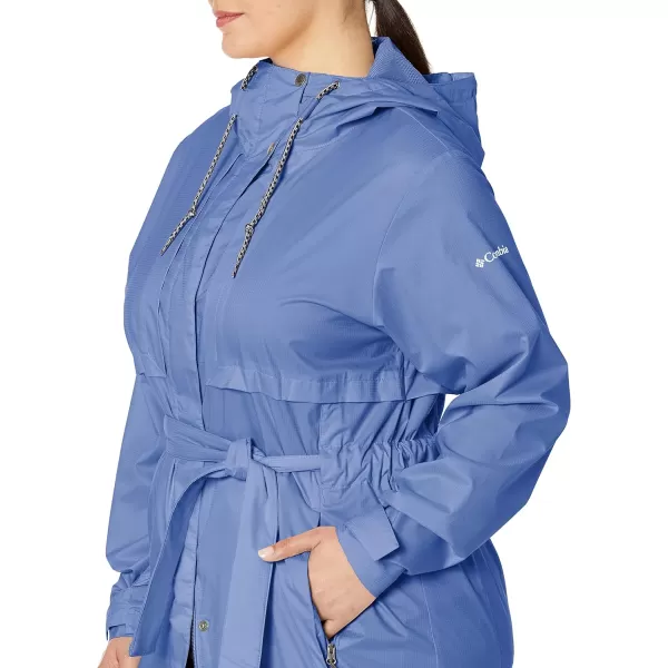 Columbia Womens Pardon My Trench Rain JacketVelvet Cove