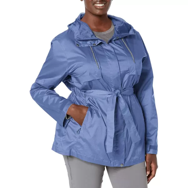 Columbia Womens Pardon My Trench Rain JacketVelvet Cove